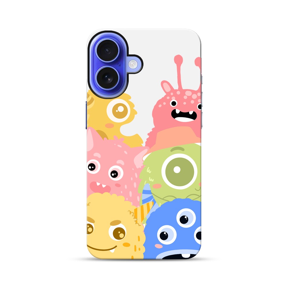 かわいいモンスターたち iPhone 17オリジナル耐衝撃ケース