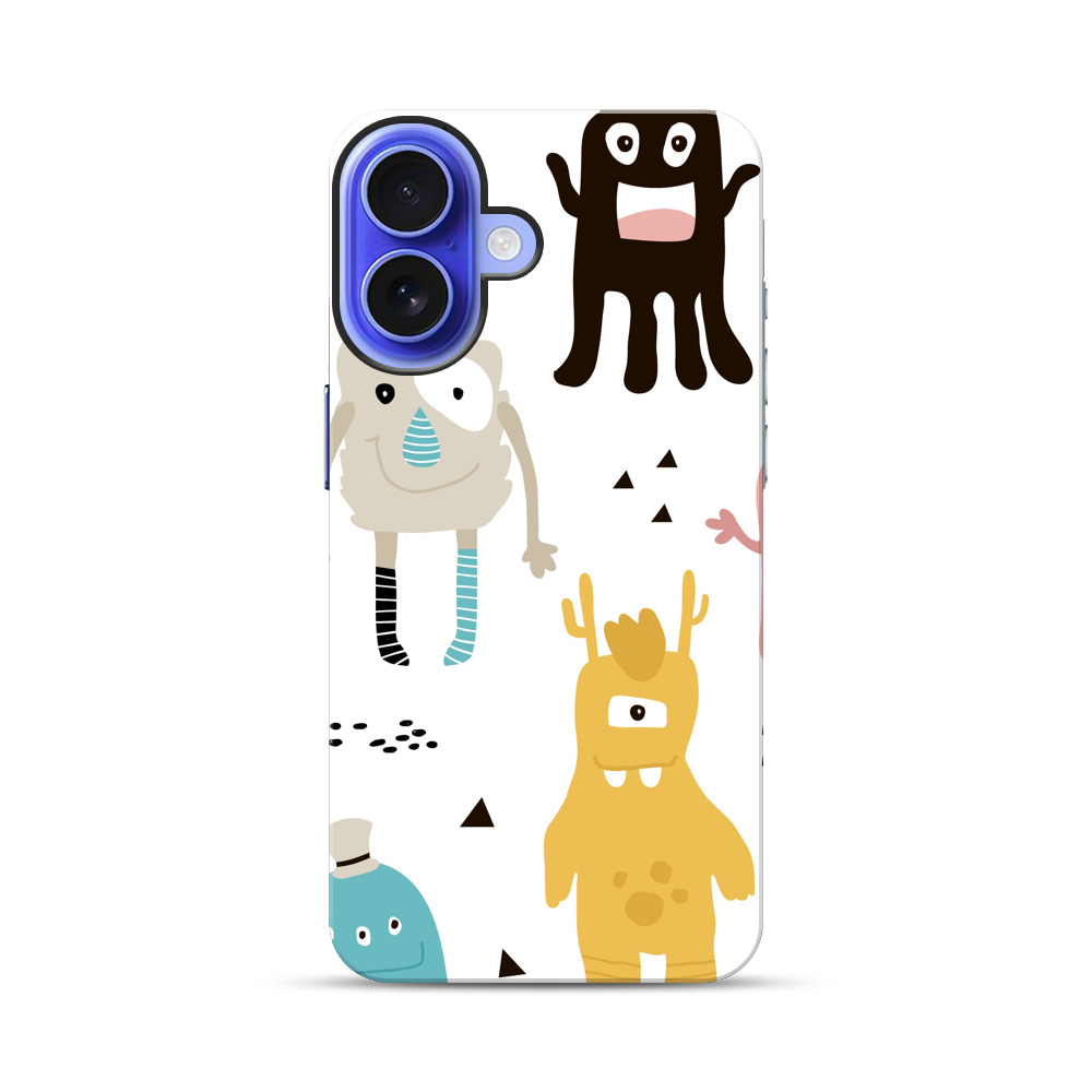 かわいいモンスターたち iPhone 17オリジナル耐衝撃ケース