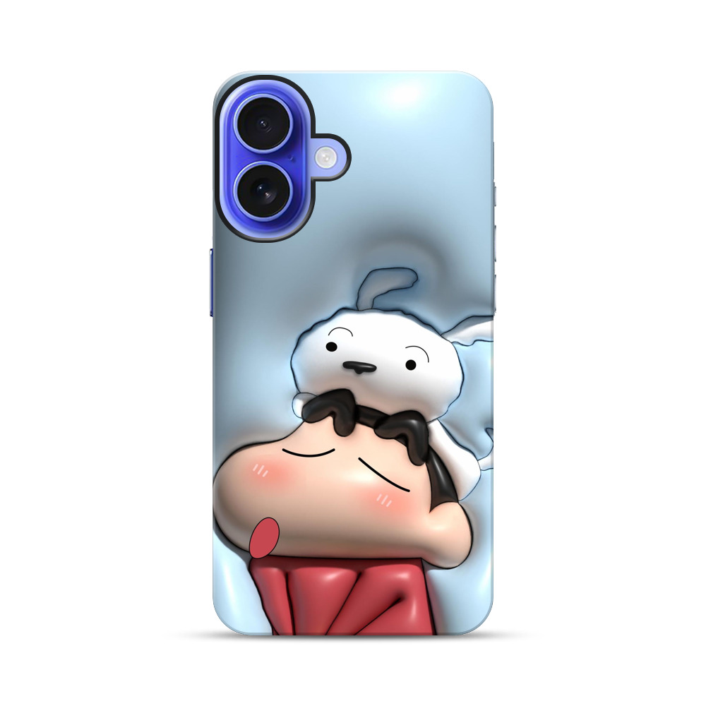 かわいい白い犬 shinchan_blue-dog かわいい白い犬 shinchan_blue-dog