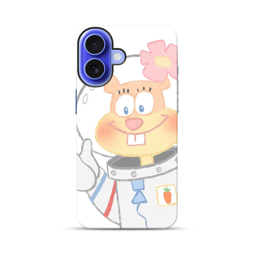 宇宙服のリス iPhone 17オリジナル耐衝撃ケース