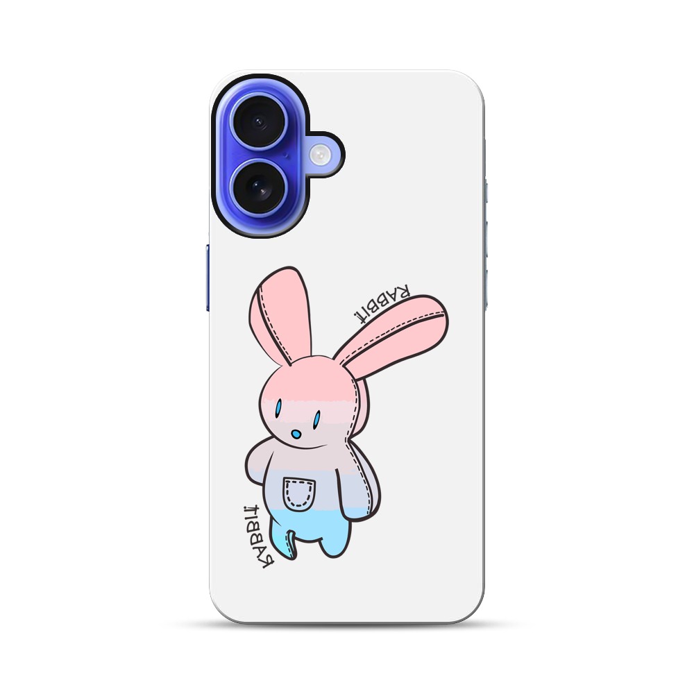 かわいいウサギのキャラクター iPhone 17オリジナル耐衝撃ケース