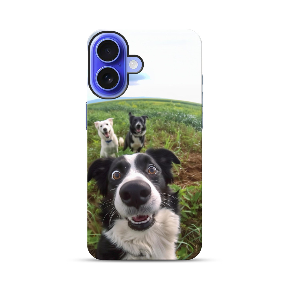 好奇心旺盛な犬 iPhone 17オリジナル耐衝撃ケース
