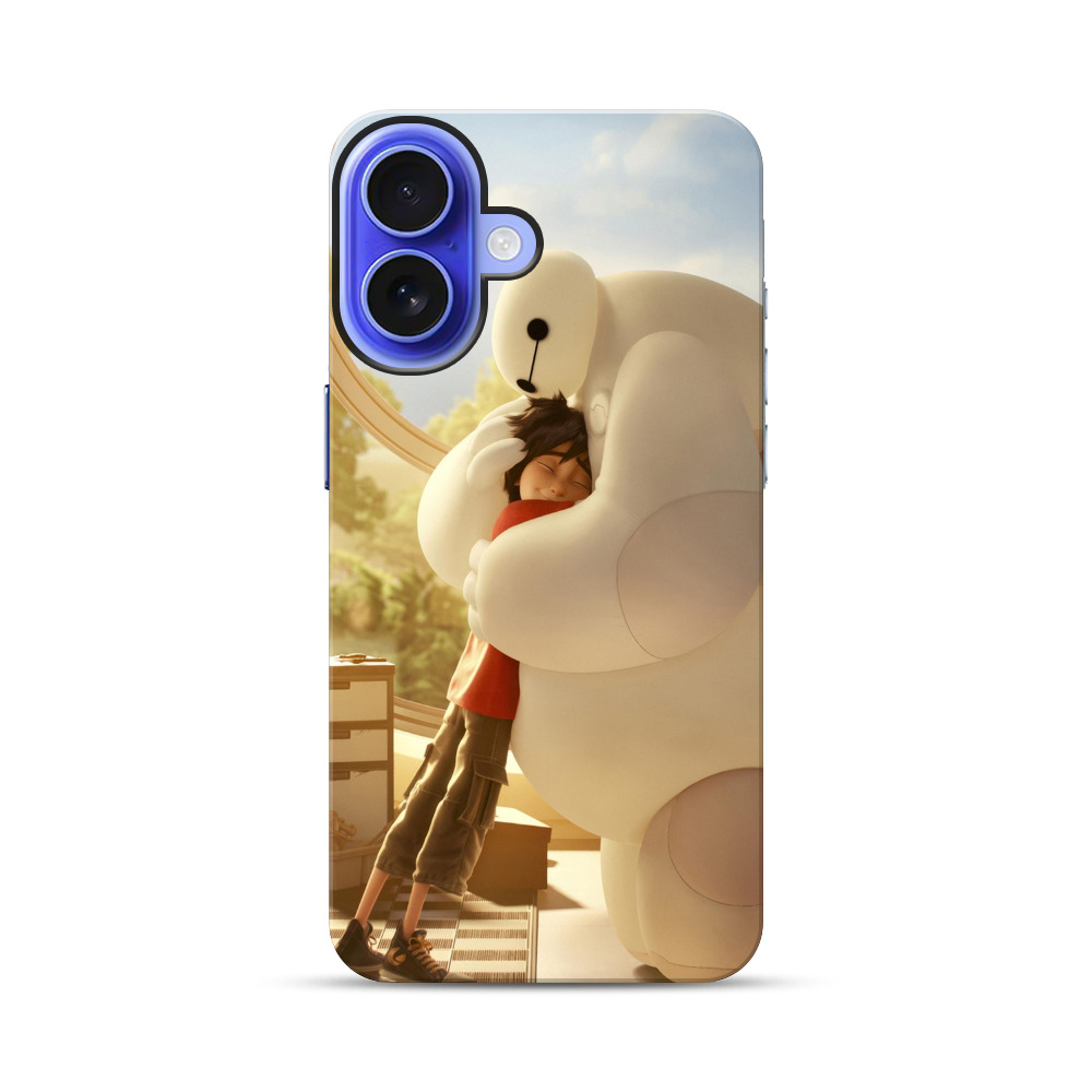 心温まるロボット抱擁 iPhone 17オリジナル耐衝撃ケース