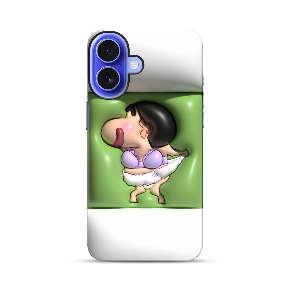 コミカルなキャラクター iPhone 17オリジナル耐衝撃ケース