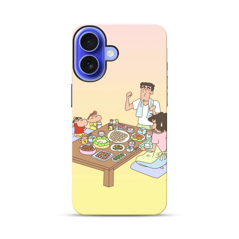 家族の食卓風景 iPhone 17オリジナル耐衝撃ケース
