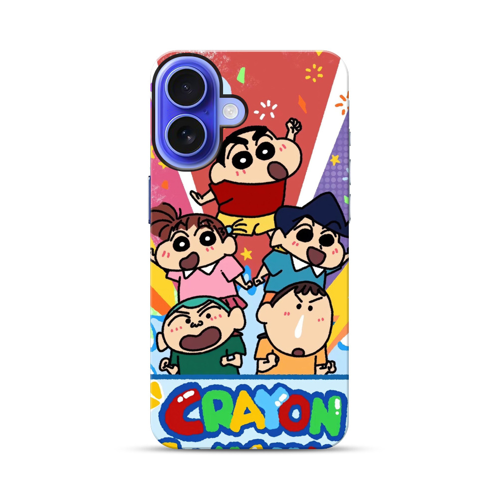 クレヨンしんちゃん合宿 iPhone 17オリジナル耐衝撃ケース