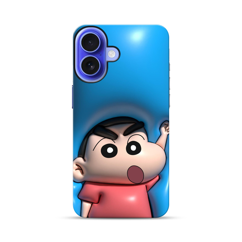 クレヨンしんちゃん驚き iPhone 17オリジナル耐衝撃ケース