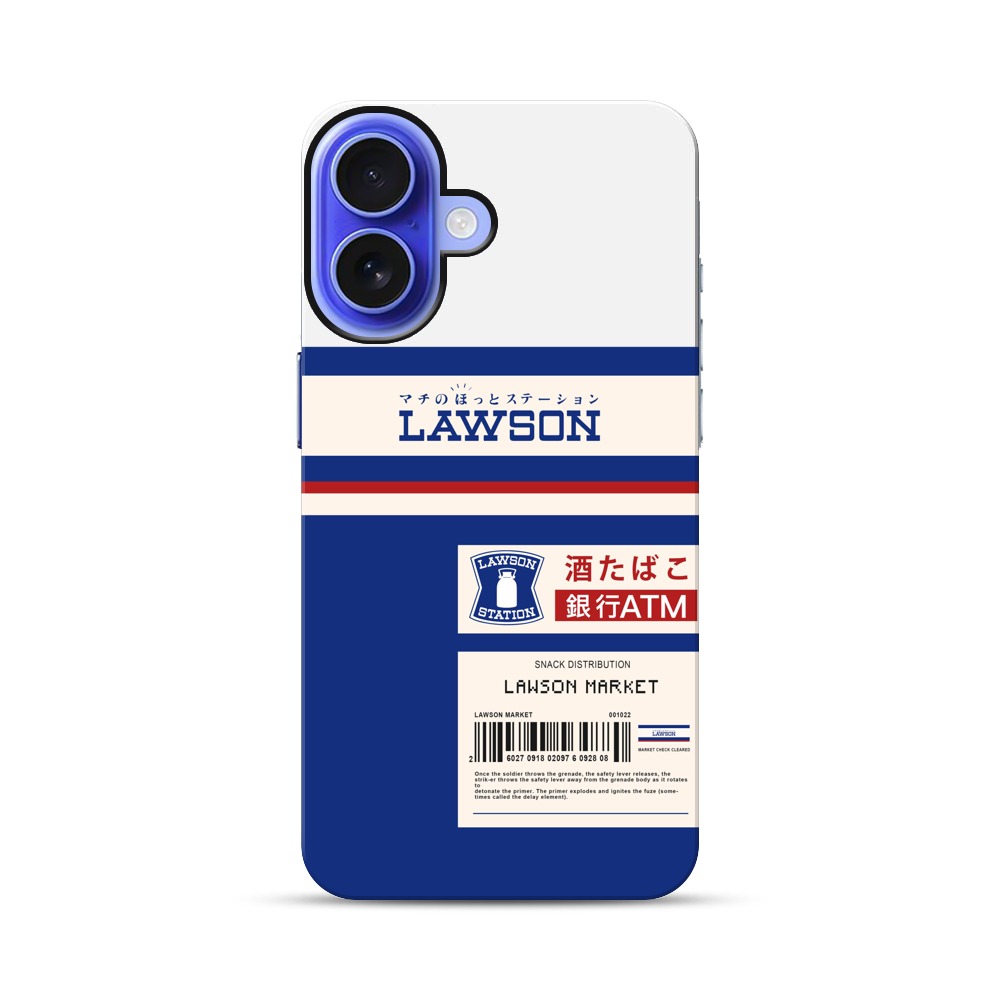 ローソンロゴデザイン iPhone 17オリジナル耐衝撃ケース