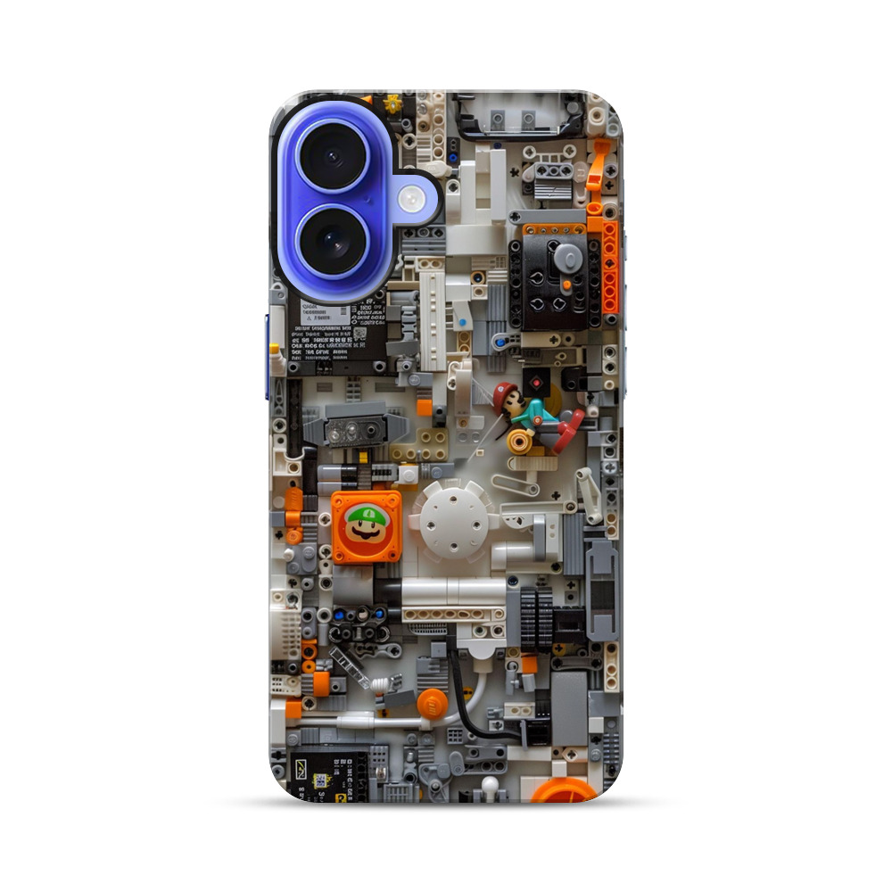 レゴ風ゲームキャラクター iPhone 17オリジナル耐衝撃ケース