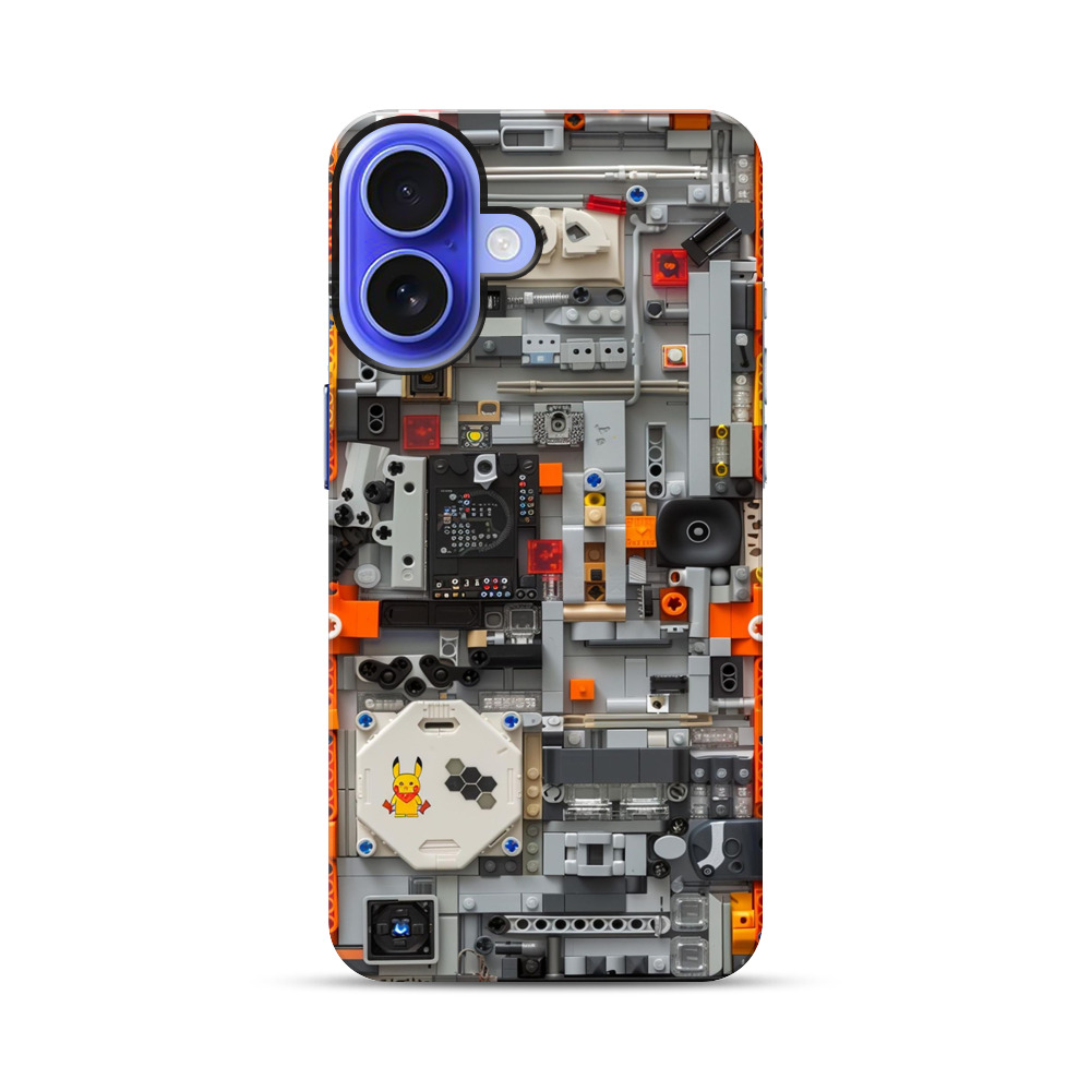 レゴパーツの組み合わせ iPhone 17オリジナル耐衝撃ケース