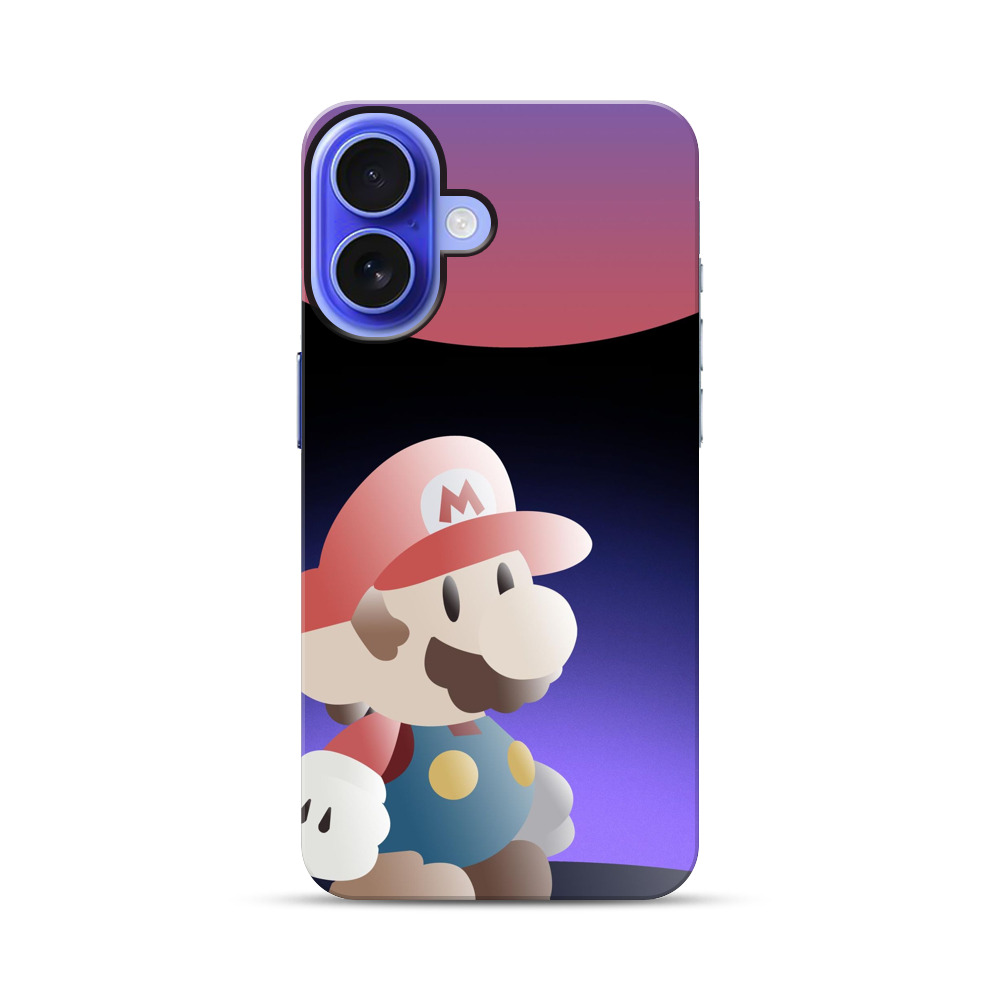 マリオのデザイン iPhone 17オリジナル耐衝撃ケース