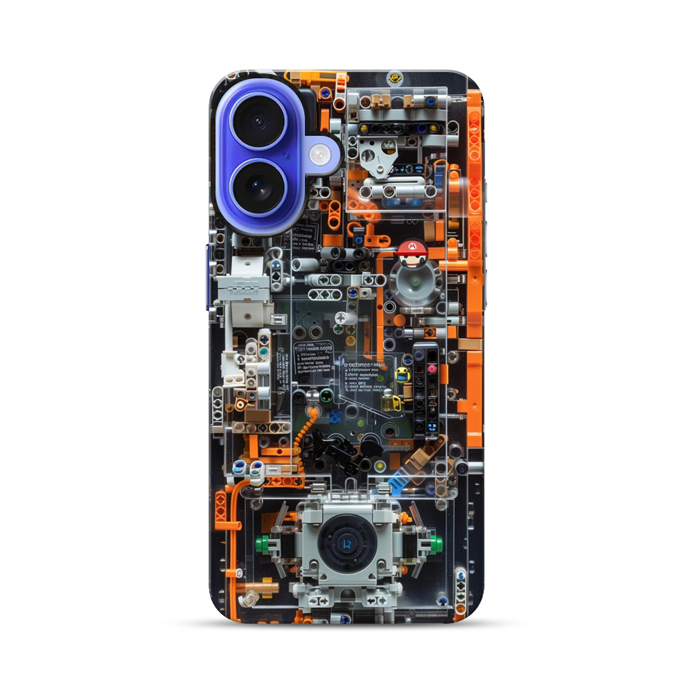 複雑メカニズムデザイン iPhone 17オリジナル耐衝撃ケース