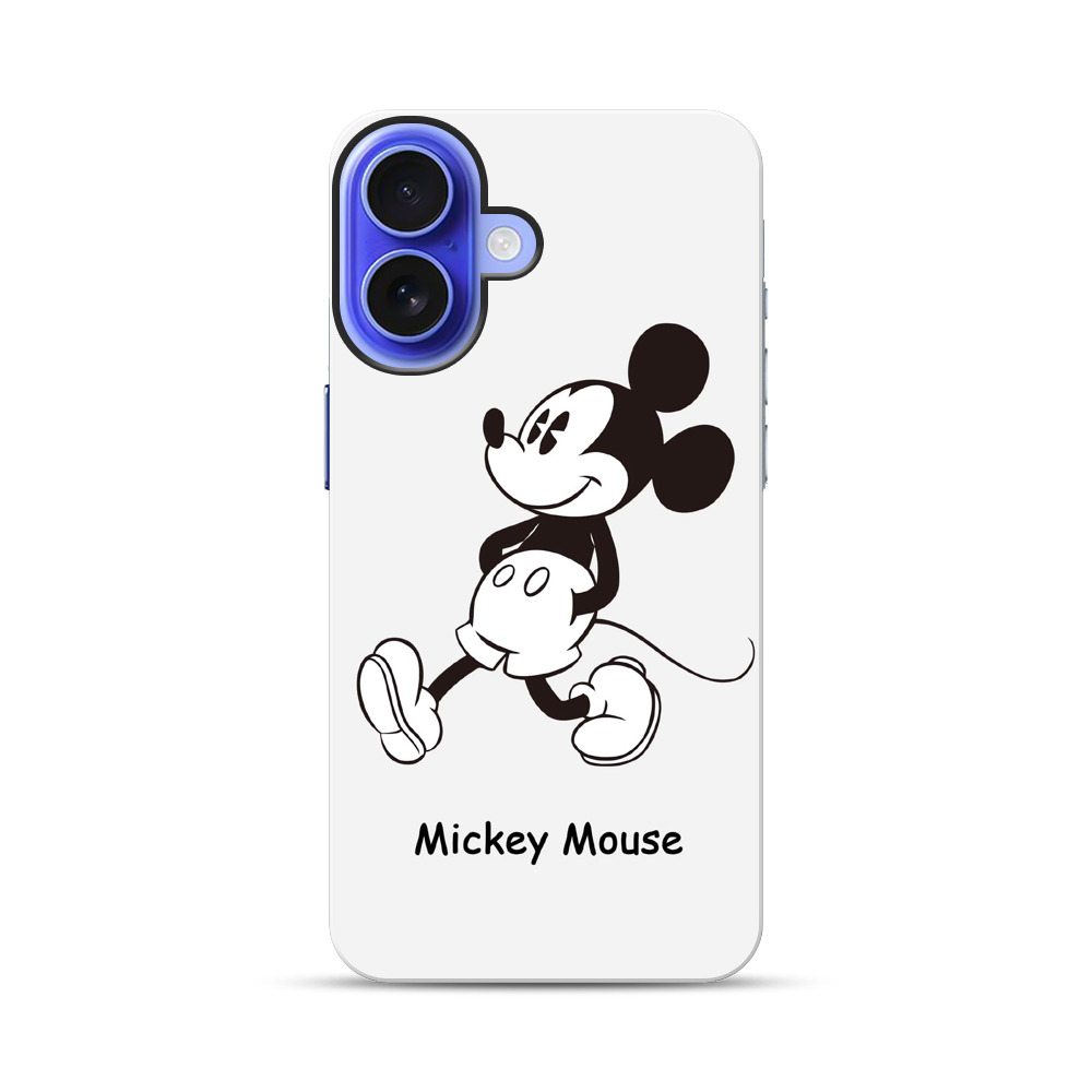 ミッキーマウス歩き iPhone 17オリジナル耐衝撃ケース