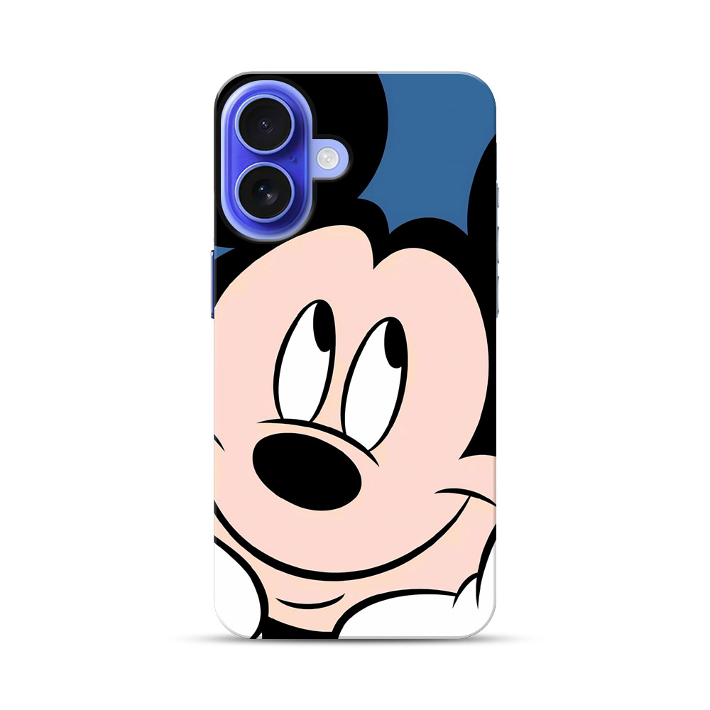 ミッキーマウス顔アップ iPhone 17オリジナル耐衝撃ケース