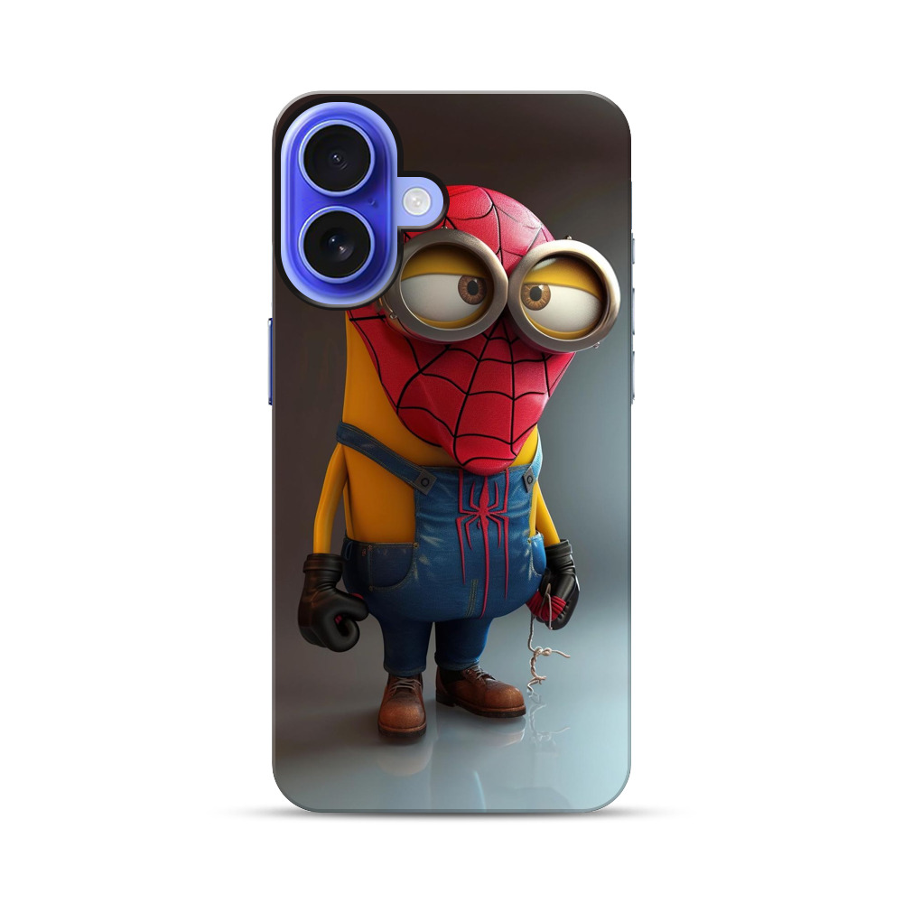 ミニオンのスパイダーマン姿 iPhone 17オリジナル耐衝撃ケース