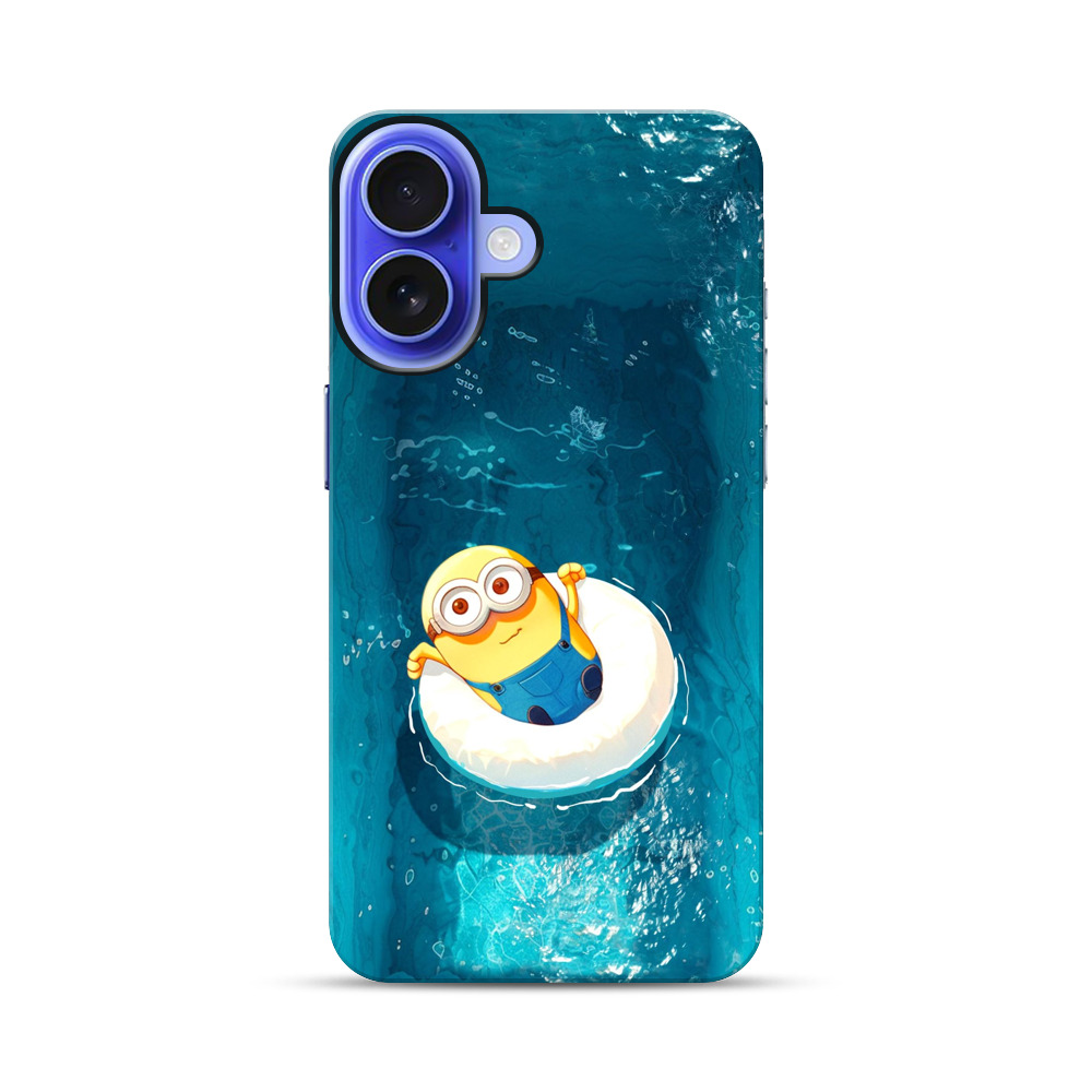 ミニオン浮き輪プール iPhone 17オリジナル耐衝撃ケース
