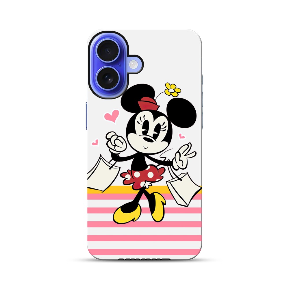 ミニーマウスのショッピング iPhone 17オリジナル耐衝撃ケース