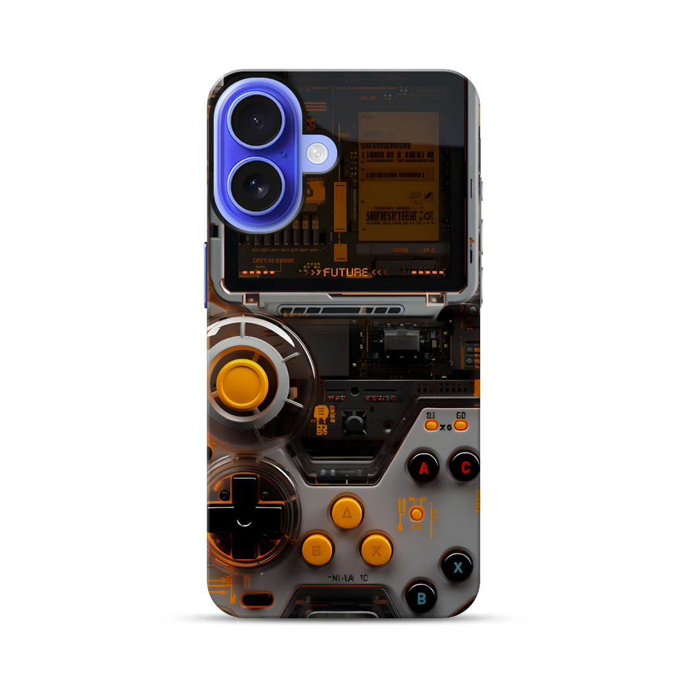 未来感電子基板デザイン iPhone 17オリジナル耐衝撃ケース