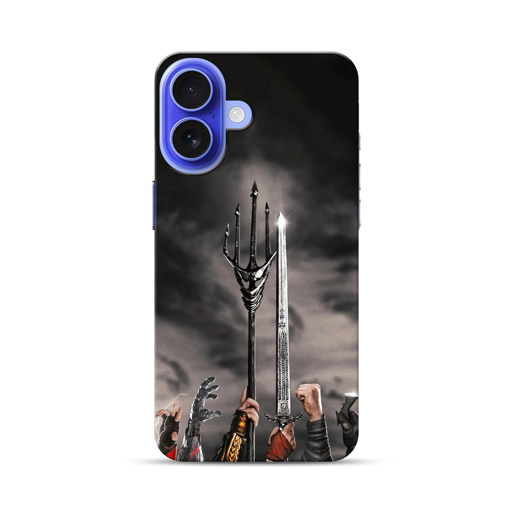 三又槍と剣 iPhone 17オリジナル耐衝撃ケース