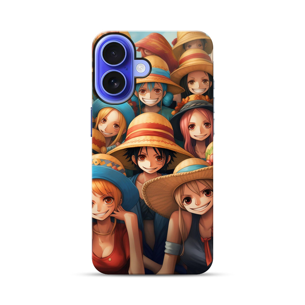 麦わら帽子の仲間たち iPhone 17オリジナル耐衝撃ケース