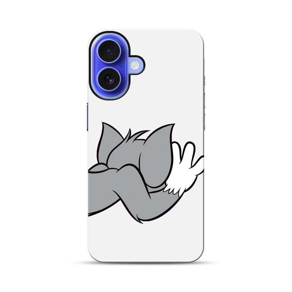 猫の後ろ姿 iPhone 17オリジナル耐衝撃ケース