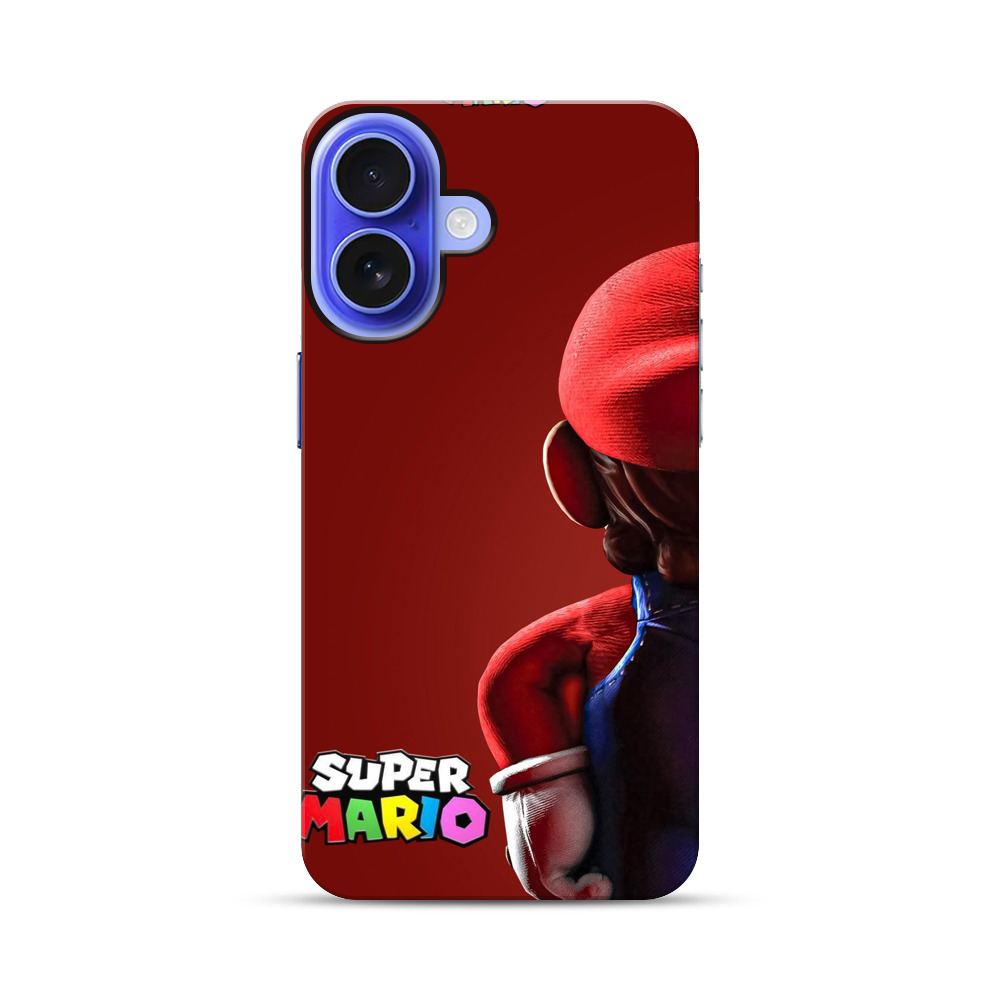 ゲームキャラクター後ろ姿 mario_02 ゲームキャラクター後ろ姿 mario_02