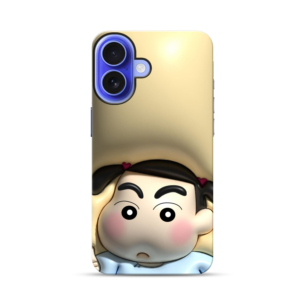 お茶目な女の子 iPhone 17オリジナル耐衝撃ケース