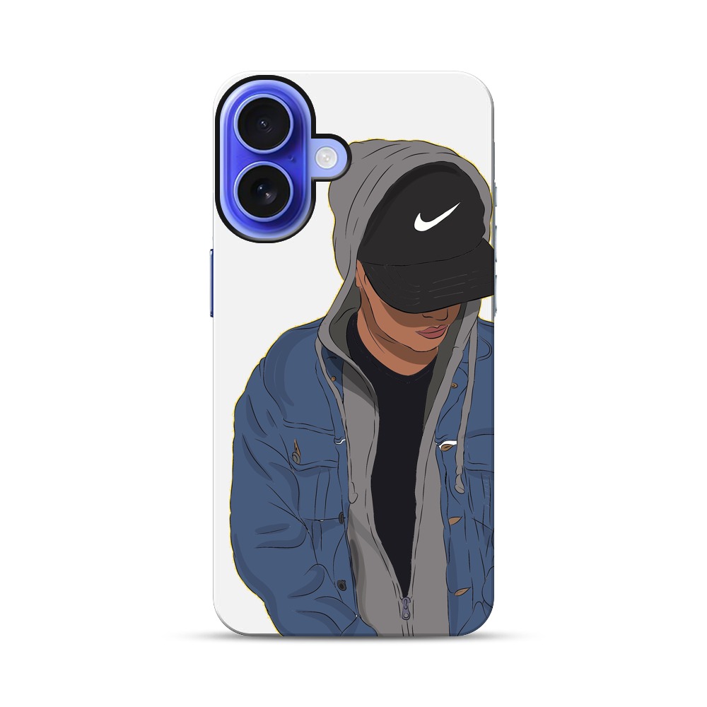 おしゃれなストリートスタイルの男性 iPhone 17オリジナル耐衝撃ケース