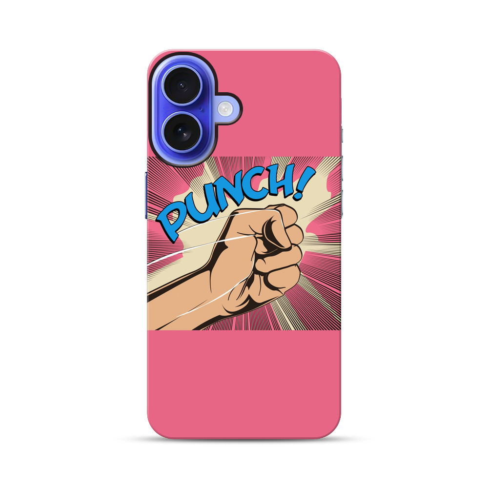 パンチをする拳 iPhone 17オリジナル耐衝撃ケース