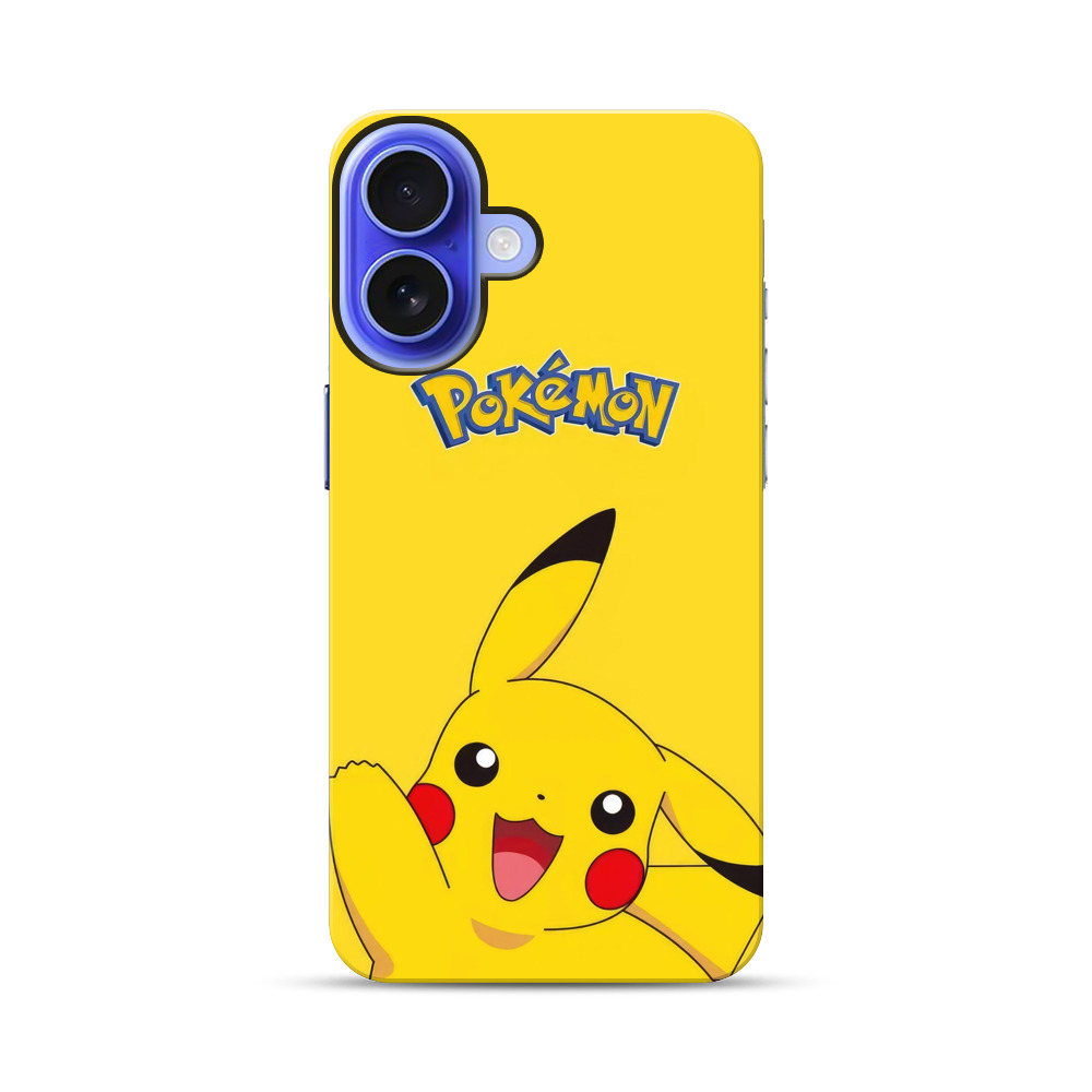 ピカチュウのイラスト iPhone 17オリジナル耐衝撃ケース