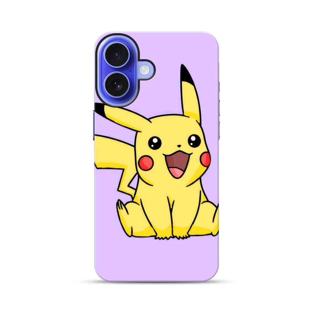 元気なピカチュウ iPhone 17オリジナル耐衝撃ケース