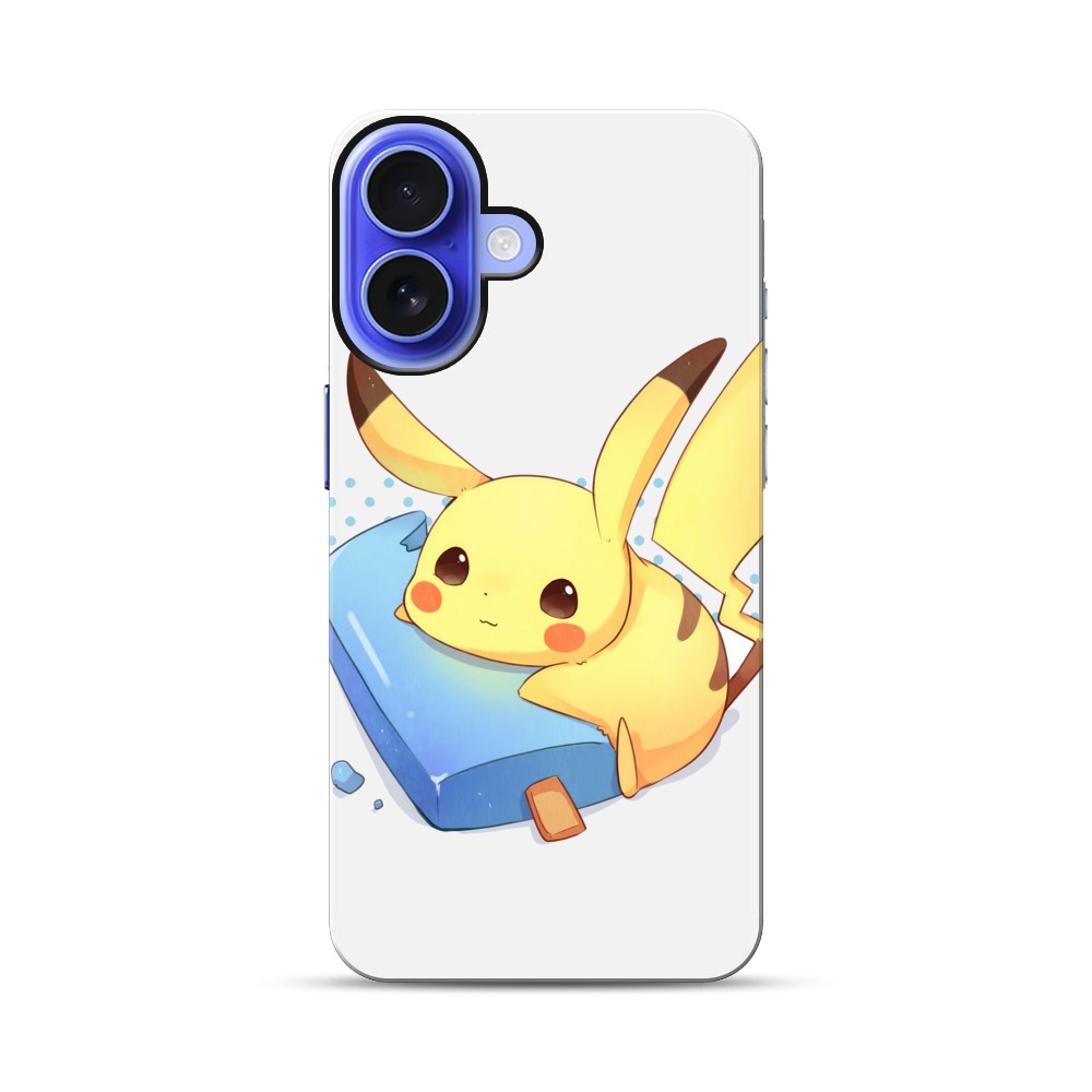 ピカチュウとアイス iPhone 17オリジナル耐衝撃ケース