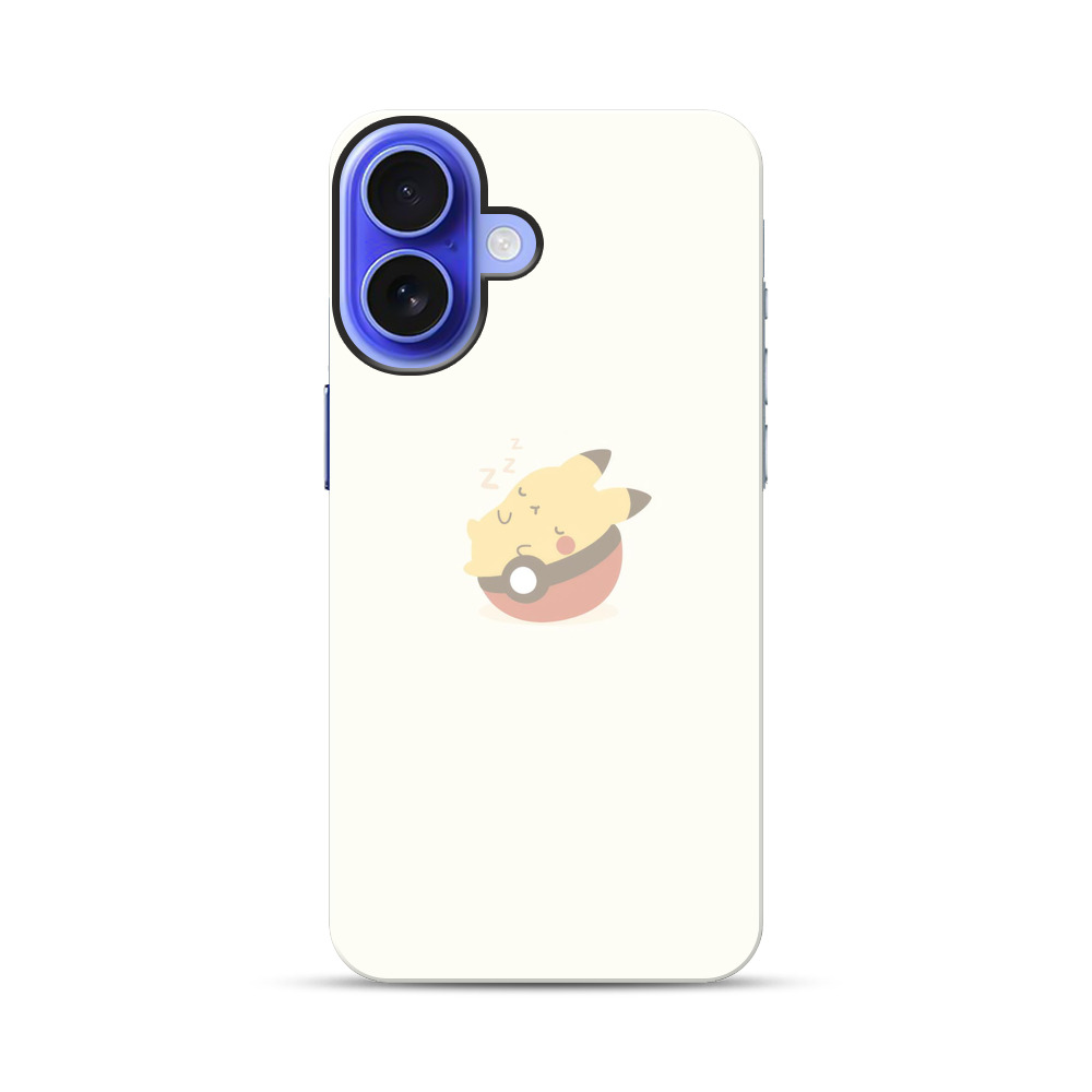 寝るピカチュウ iPhone 17オリジナル耐衝撃ケース