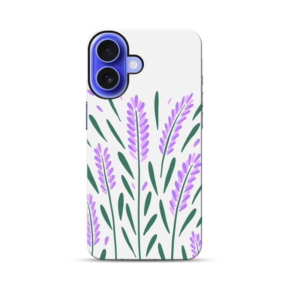 ラベンダーの花 iPhone 17オリジナル耐衝撃ケース