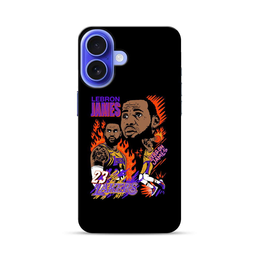 レブロン・ジェームズ iPhone 17オリジナル耐衝撃ケース