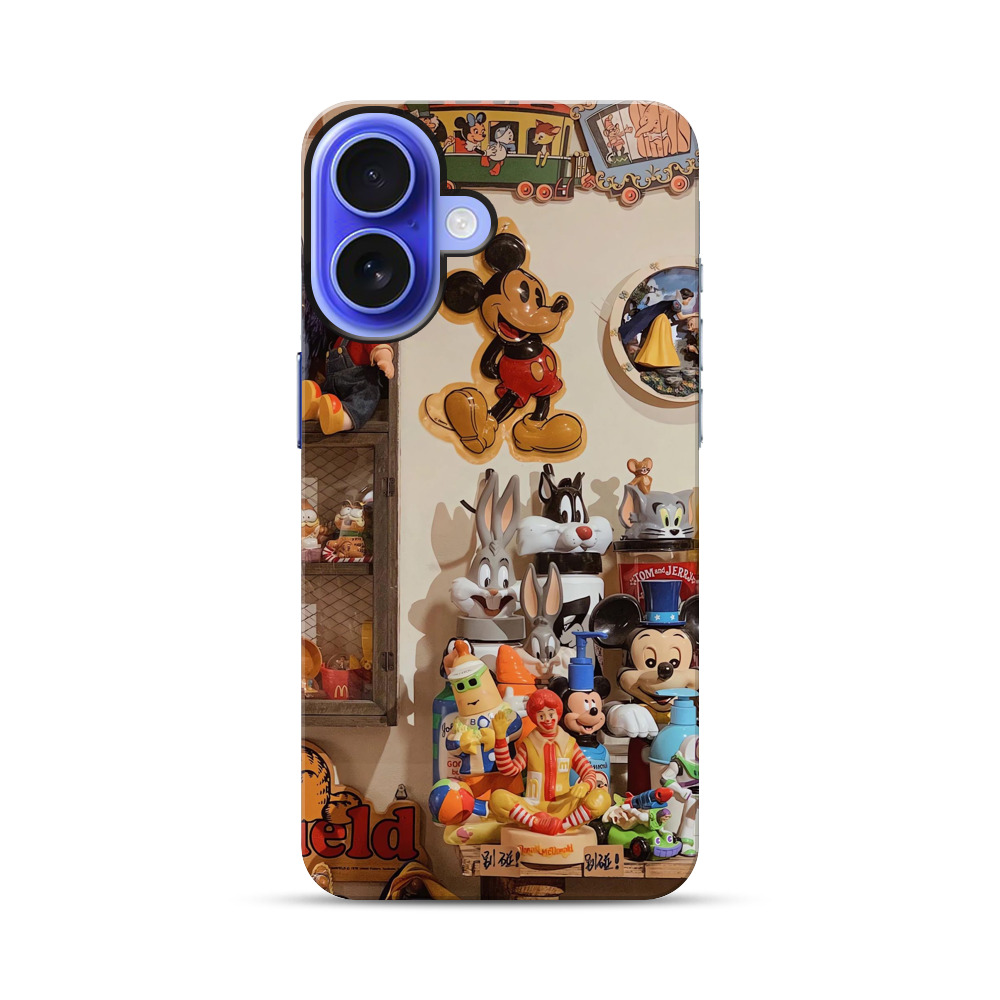 レトロポップキャラクター iPhone 17オリジナル耐衝撃ケース