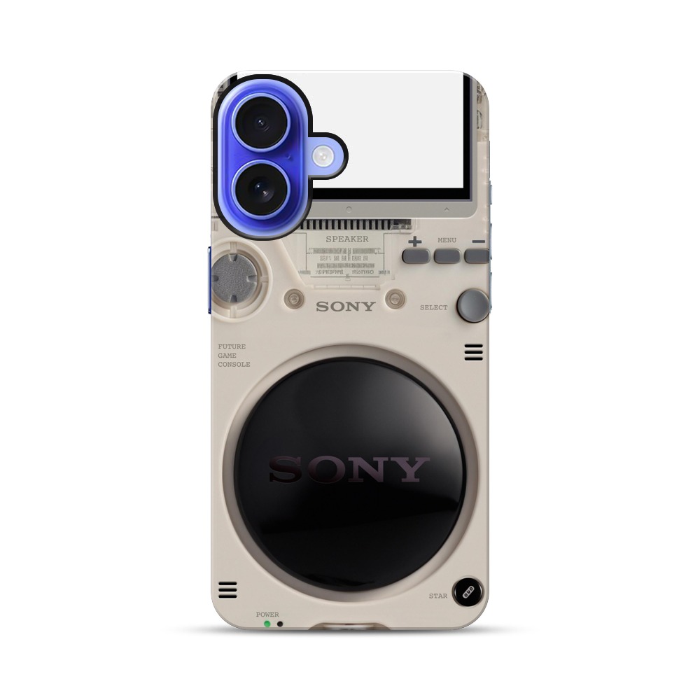 レトロなゲーム機背面 iPhone 17オリジナル耐衝撃ケース