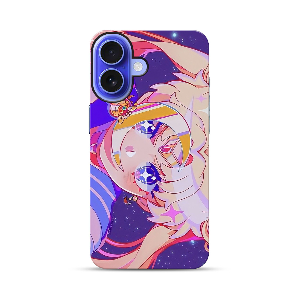 セーラームーンのアニメキャラクターイラスト iPhone 17オリジナル耐衝撃ケース