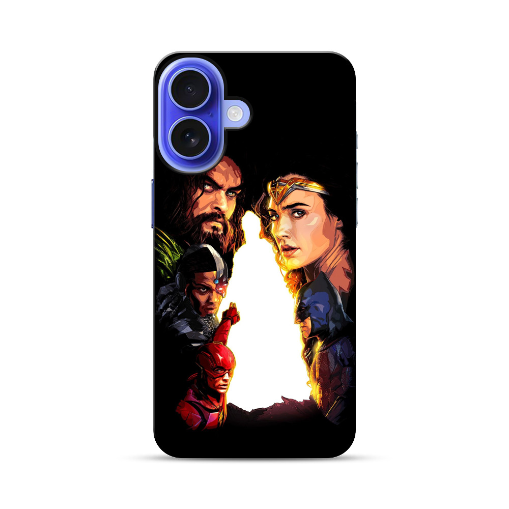 正義ヒーロー集合 iPhone 17オリジナル耐衝撃ケース