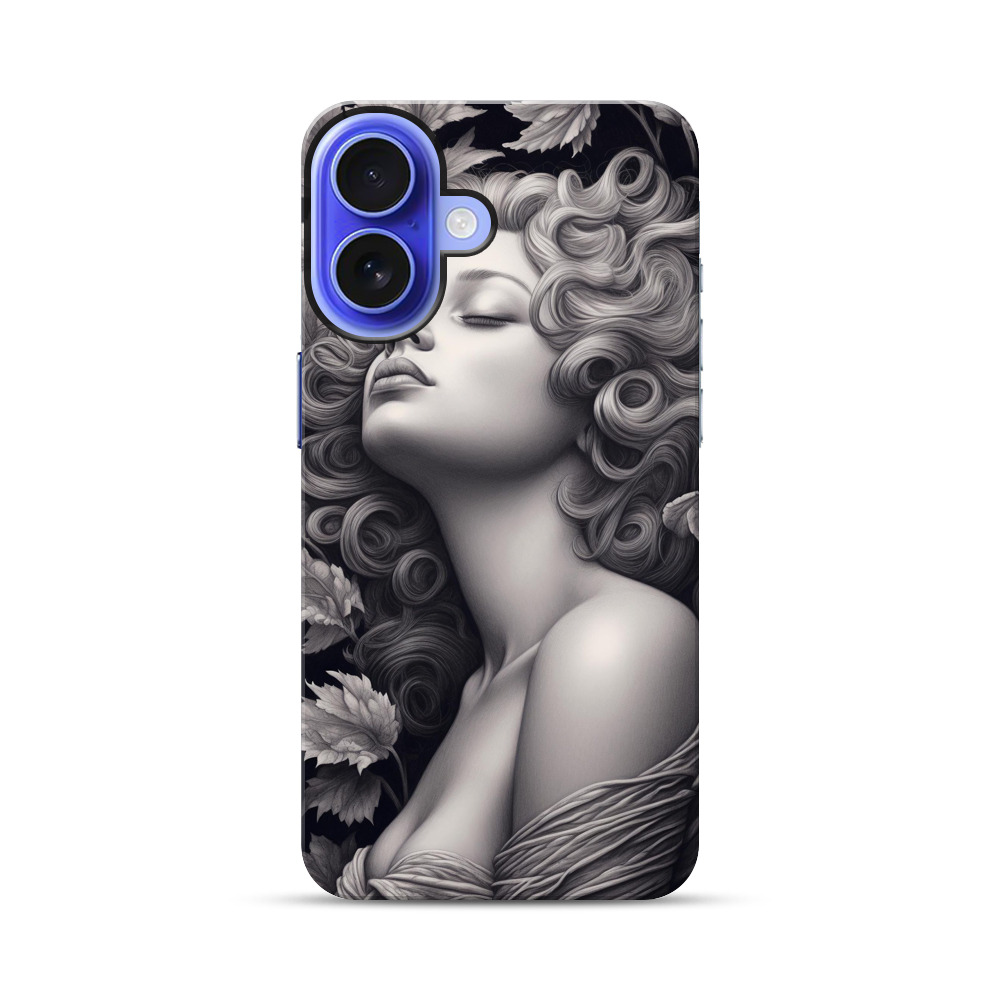 繊細幻想的な女性 iPhone 17オリジナル耐衝撃ケース