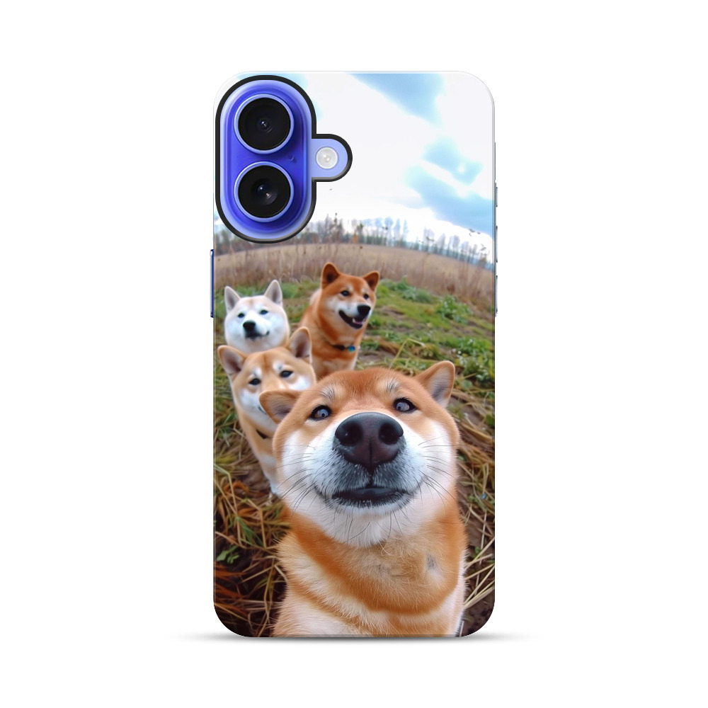 柴犬四匹集合 puppy-dog-selfie-06-2 柴犬四匹集合 puppy-dog-selfie-06-2