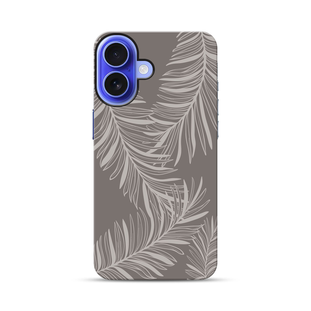 シンプルなシダの葉柄 grey-palm-leaves シンプルなシダの葉柄 grey-palm-leaves