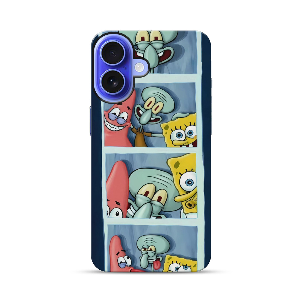 スポンジボブと仲間たち iPhone 17オリジナル耐衝撃ケース