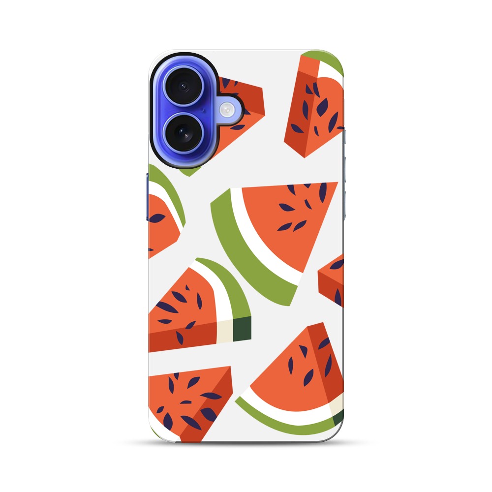 スイカのスライス iPhone 17オリジナル耐衝撃ケース