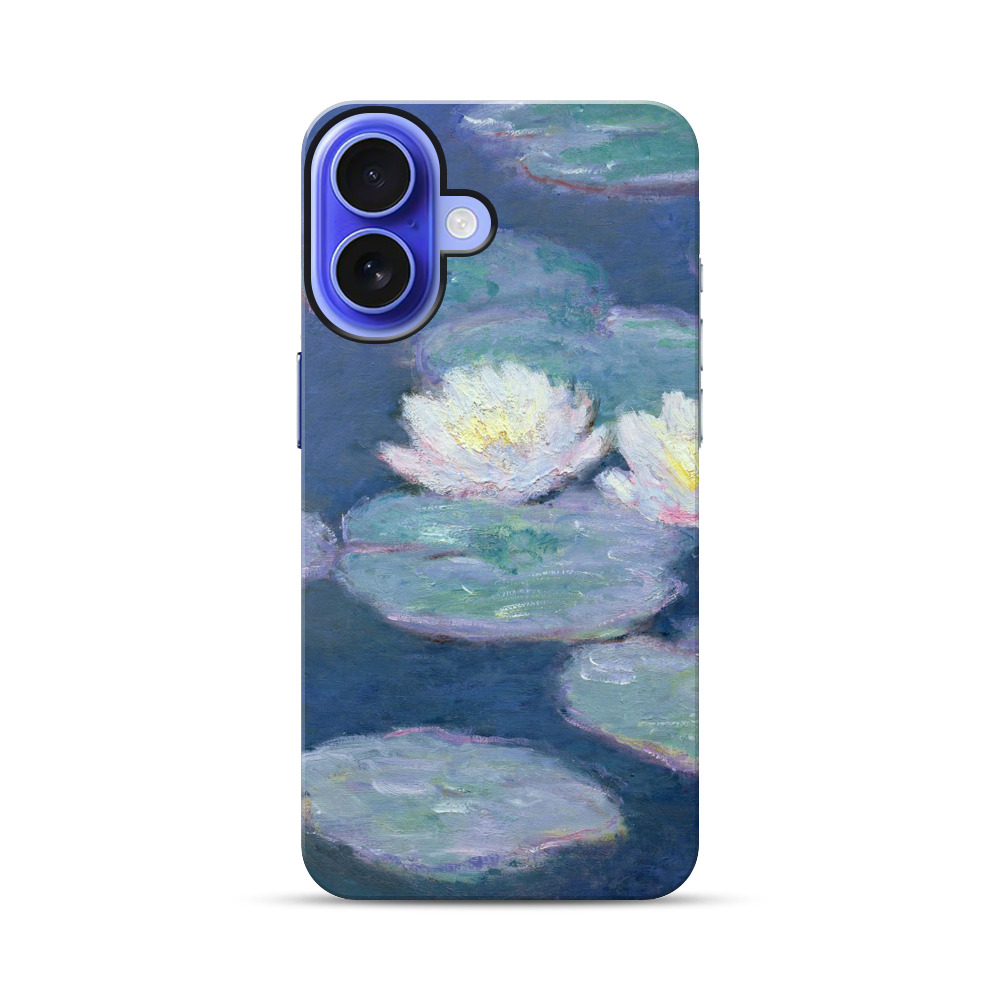 睡蓮の絵画 iPhone 17オリジナル耐衝撃ケース