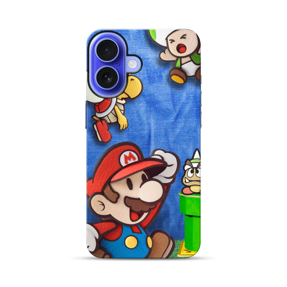 スーパーマリオキャラ iPhone 17オリジナル耐衝撃ケース