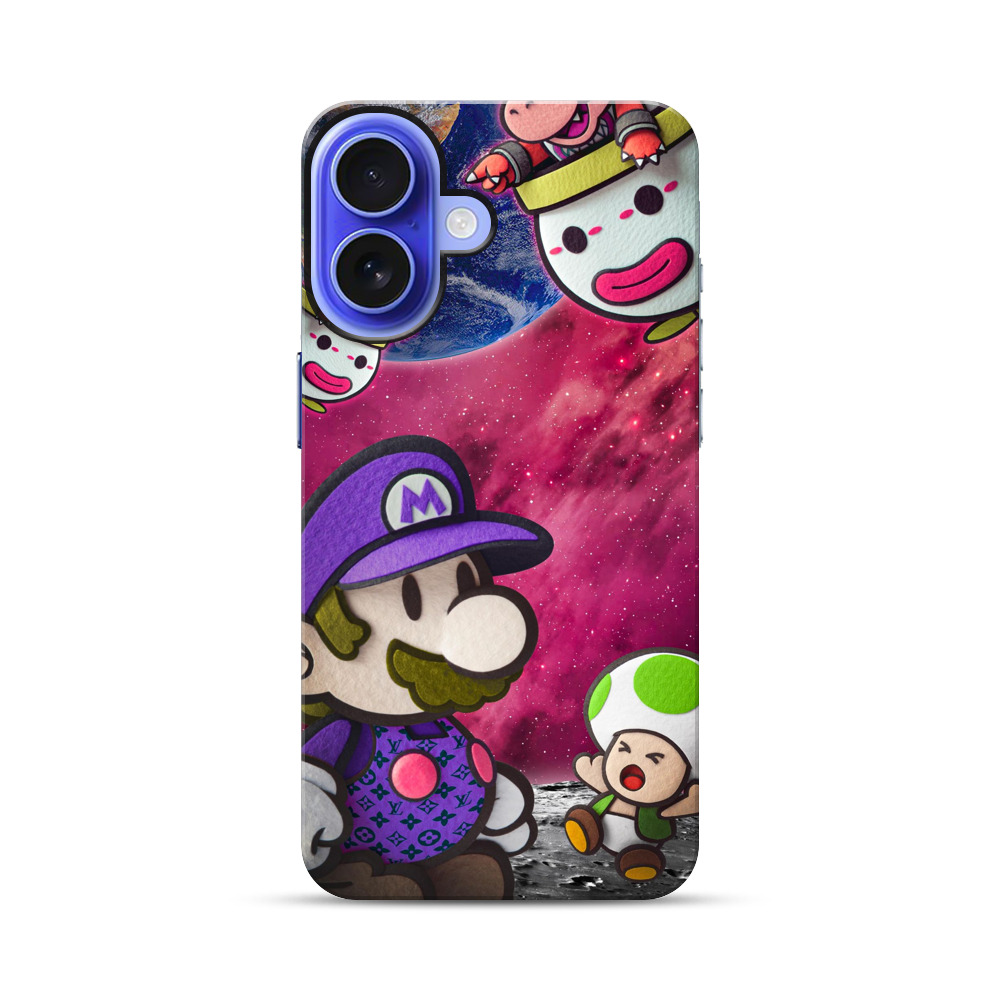 スーパーマリオ宇宙 iPhone 17オリジナル耐衝撃ケース