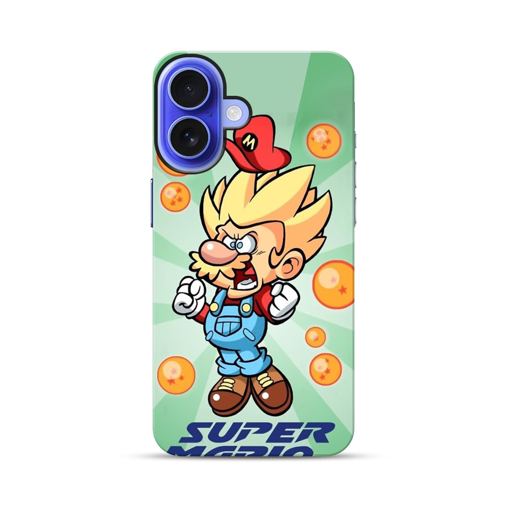 スーパー戦士マリオ iPhone 17オリジナル耐衝撃ケース