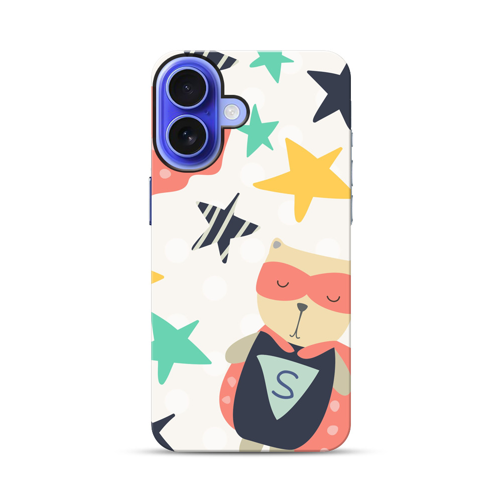 スーパーヒーローのリス iPhone 17オリジナル耐衝撃ケース