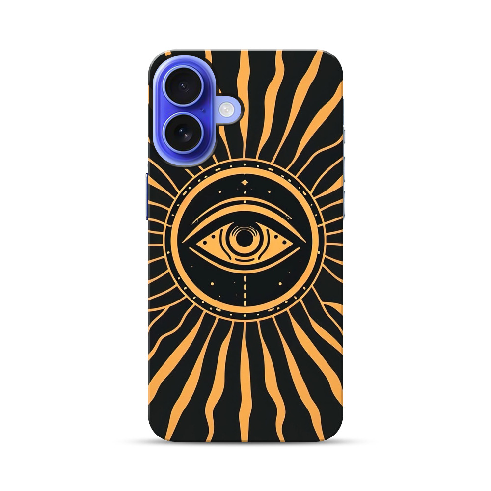 太陽の目 iPhone 17オリジナル耐衝撃ケース